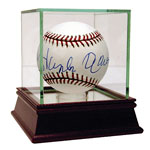 Hank Aaron MLB Baseball Signed in Blue